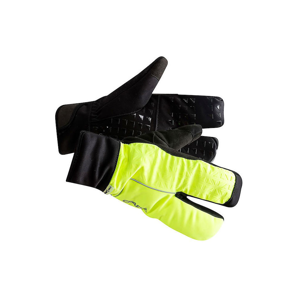 Craft Siberian 2.0 Split Finger Gloves - Flumino-Black