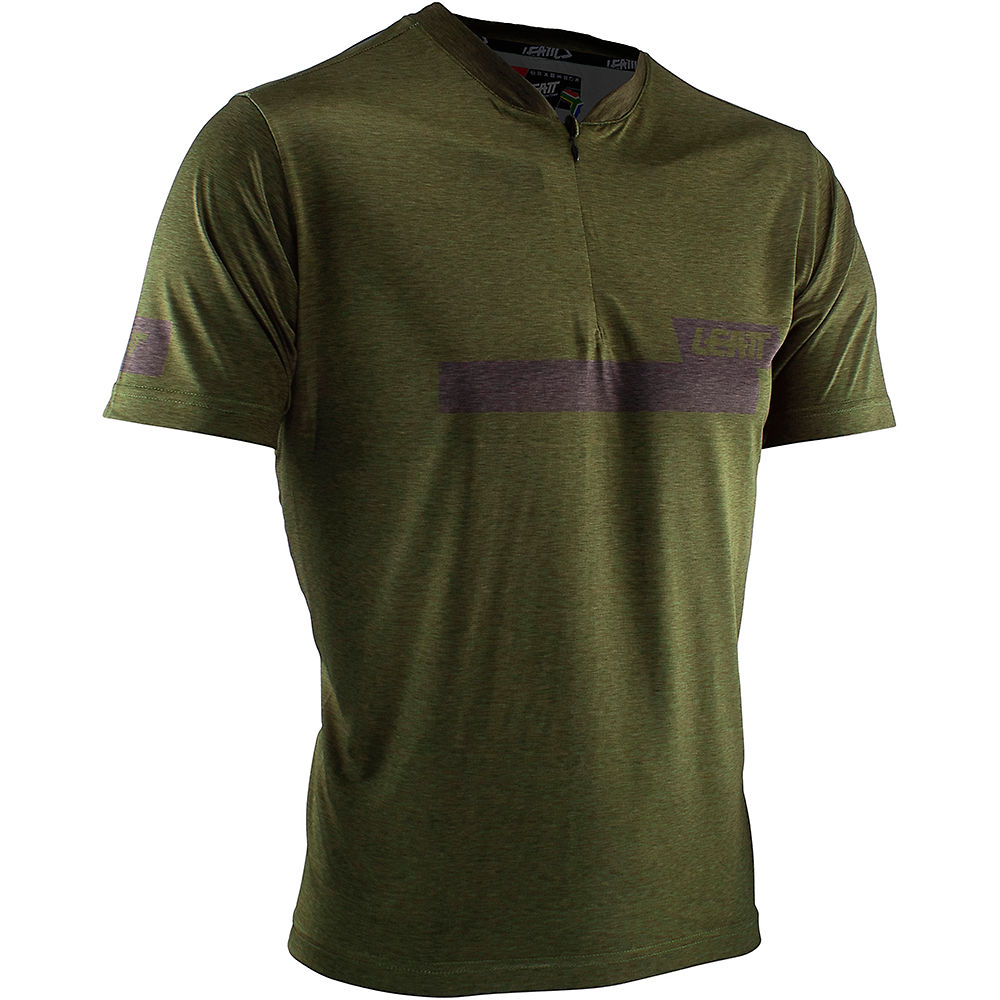 Leatt DBX 1.0 Zip Jersey - Forest, Forest
