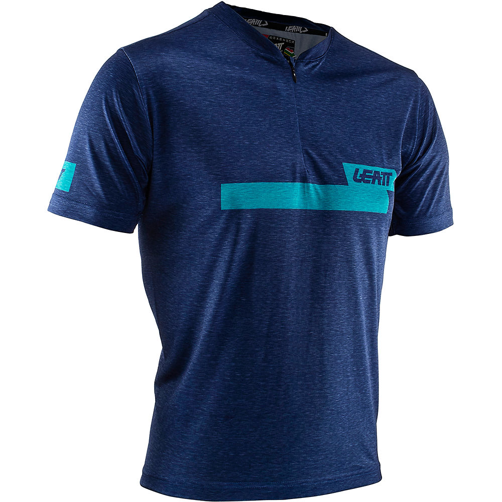Leatt DBX 1.0 Zip Jersey - Ink - M, Ink