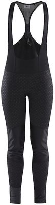 Craft Women's Ideal Pro Wind Bib Tights - Noir - XS