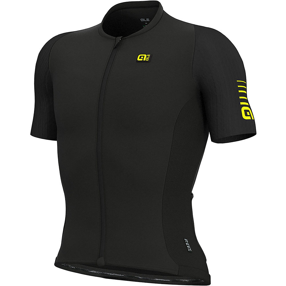 Alé REV1 MC Race Jersey - Noir - XL, Noir