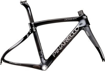 Cadre Pinarello Dogma F8 (à disque, QR) - Black Matt-Gloss - 46.5cm (18.25)