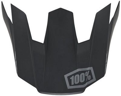 100% Trajecta Replacement Visor 2019 - Nero, Nero