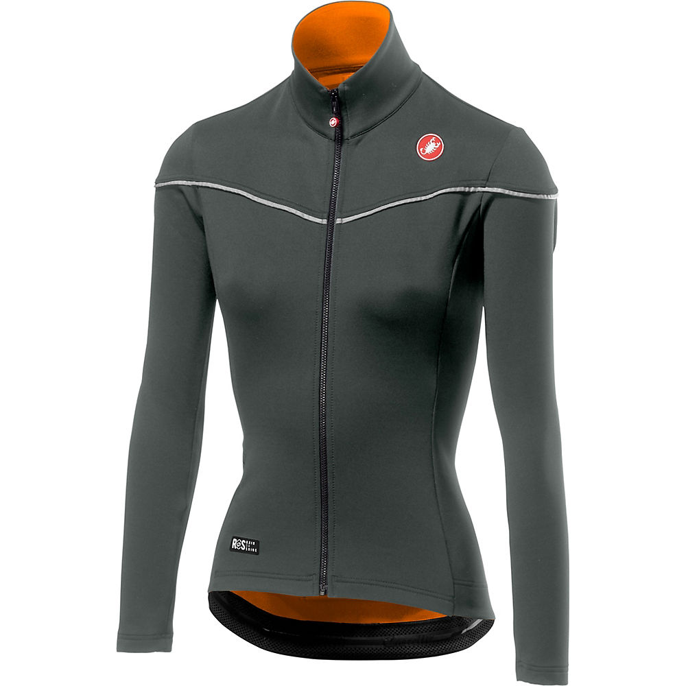 Castelli Women's Nelmezzo ROS Jersey - Forest Gray