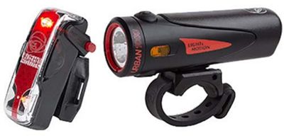 Light and Motion Urban 1000 - 180 Pro Light Set - Noir, Noir