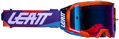 Leatt Goggles Velocity 5.5 Iriz - Neon Orange Blue UC, Neon Orange Blue UC