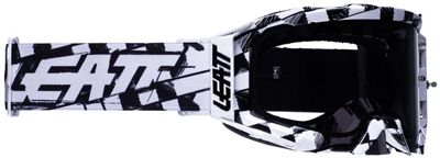 Leatt Goggles Velocity 5.5 Light Grey - Checker Smoke, Checker Smoke