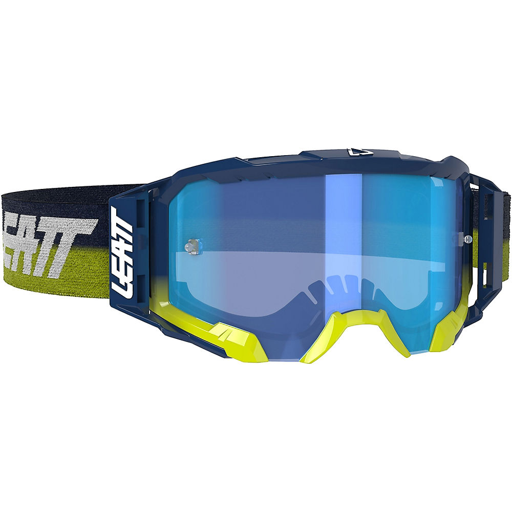 Leatt Goggles Velocity 5.5 Light Grey - Bleu encre