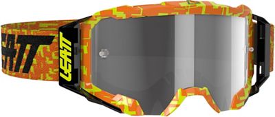 Leatt Goggles Velocity 5.5 Light Grey - Neon Orange, Neon Orange