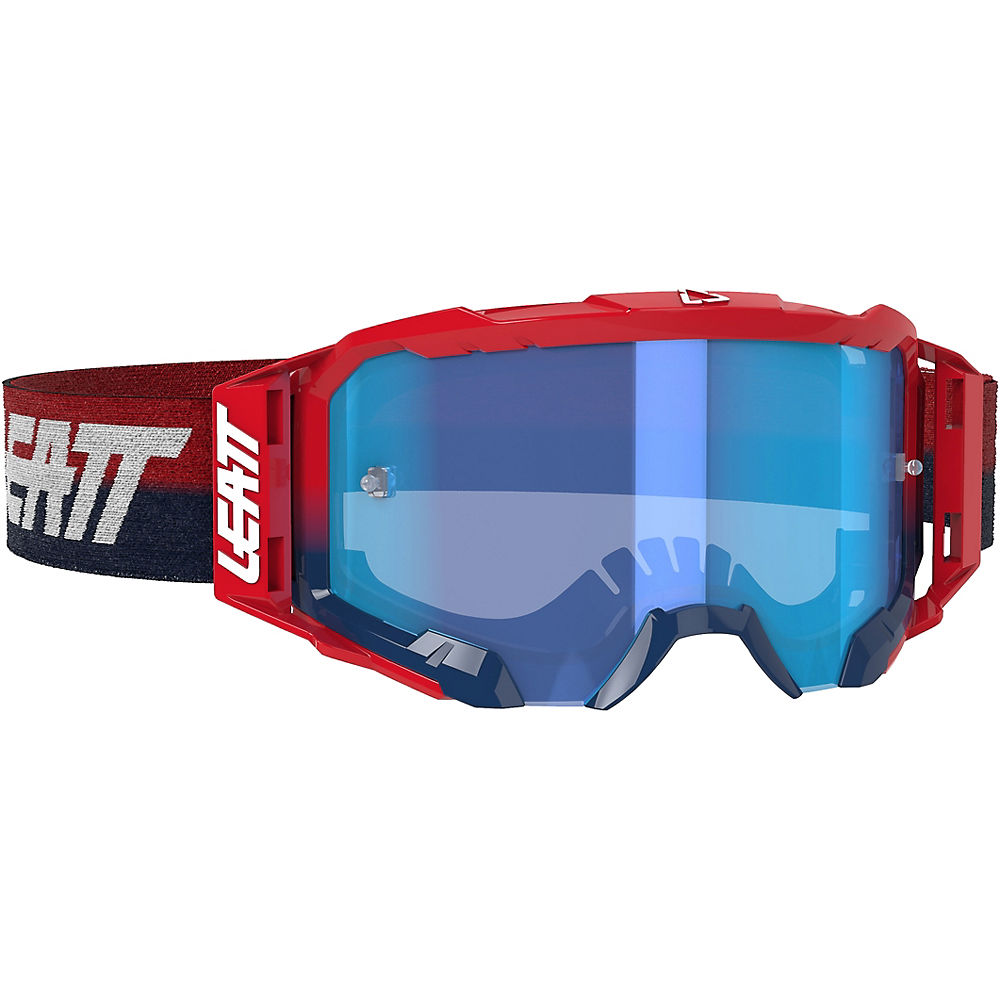 Leatt Goggles Velocity 5.5 Light Grey - Red Blue