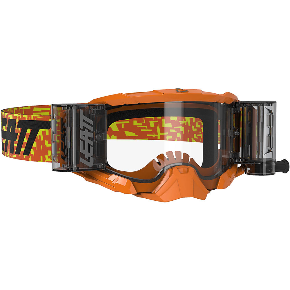 Leatt Goggles Velocity 5.5 Roll-Off - Orange Clear