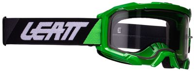 Leatt Goggles Velocity 4.5 Light Grey - Neon Lime Clear, Neon Lime Clear