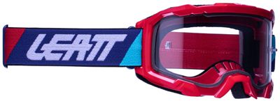 Leatt Goggles Velocity 4.5 Light Grey - Red Clear, Red Clear