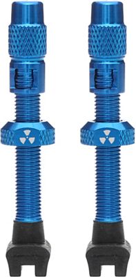 Nukeproof Universal Presta Tubeless Valves (Pair) - Blue - 45mm}, Blue