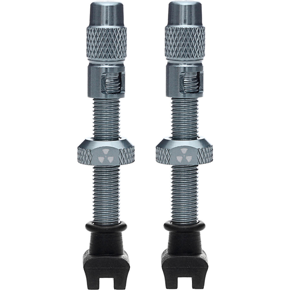Nukeproof Universal Presta Tubeless Valves - Pair - Gris - 45mm, Gris