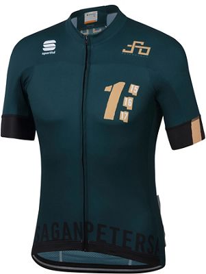 Maglia Sportful Sagan One BF Team - Seamoss-Black-Gold - XXL, Seamoss-Black-Gold
