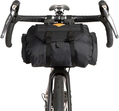 Restrap Handlebar Bag (Large) - Black - 14L + 3L Food Pouch}, Black