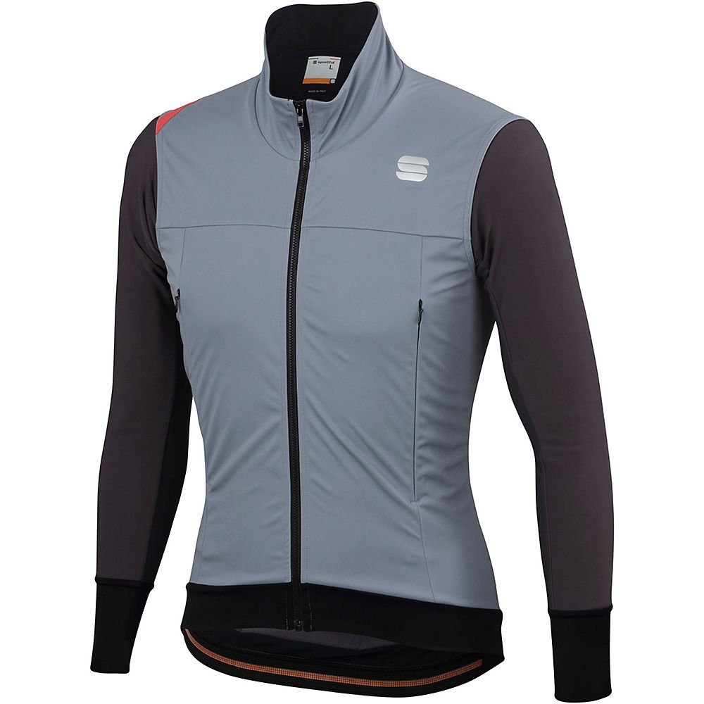 Sportful Fiandre Strato Wind Jacket - Cement-Anthracite