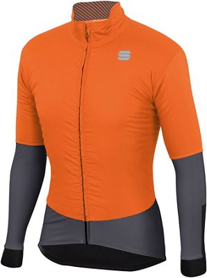 Sportful Bodyfit Pro Jacket - Orange SDR-Anthracite - M