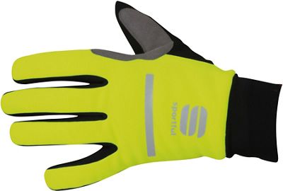 Sportful Polar Gloves - Yellow Fluo/Noir - XS