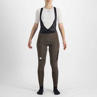 Sportful Women's Giara W Bibtight AW19 - Cacao - XL}, Cacao