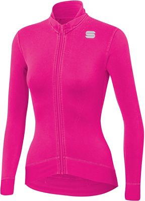 Sportful Women's Monocrom Woman Thermal Jersey  - BUBBLE GUM, BUBBLE GUM