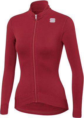 Sportful Women's Monocrom Woman Thermal Jersey  - Red Rumba, Red Rumba