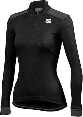 Sportful Women's Giara W Warm Jersey - Anthracite