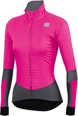 Sportful Women's Bodyfit Pro W Jacket - Bubblegum-Anthracite - XL