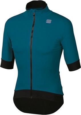 Sportful Fiandre Pro Short Sleeve Jacket - Blue Corsair - M}, Blue Corsair
