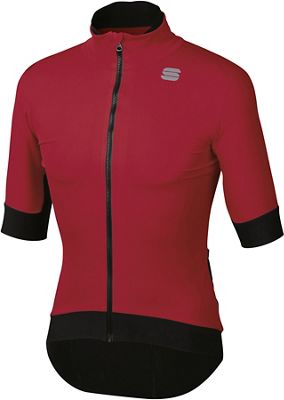 Sportful Fiandre Pro Short Sleeve Jacket - Red Rumba - M}, Red Rumba