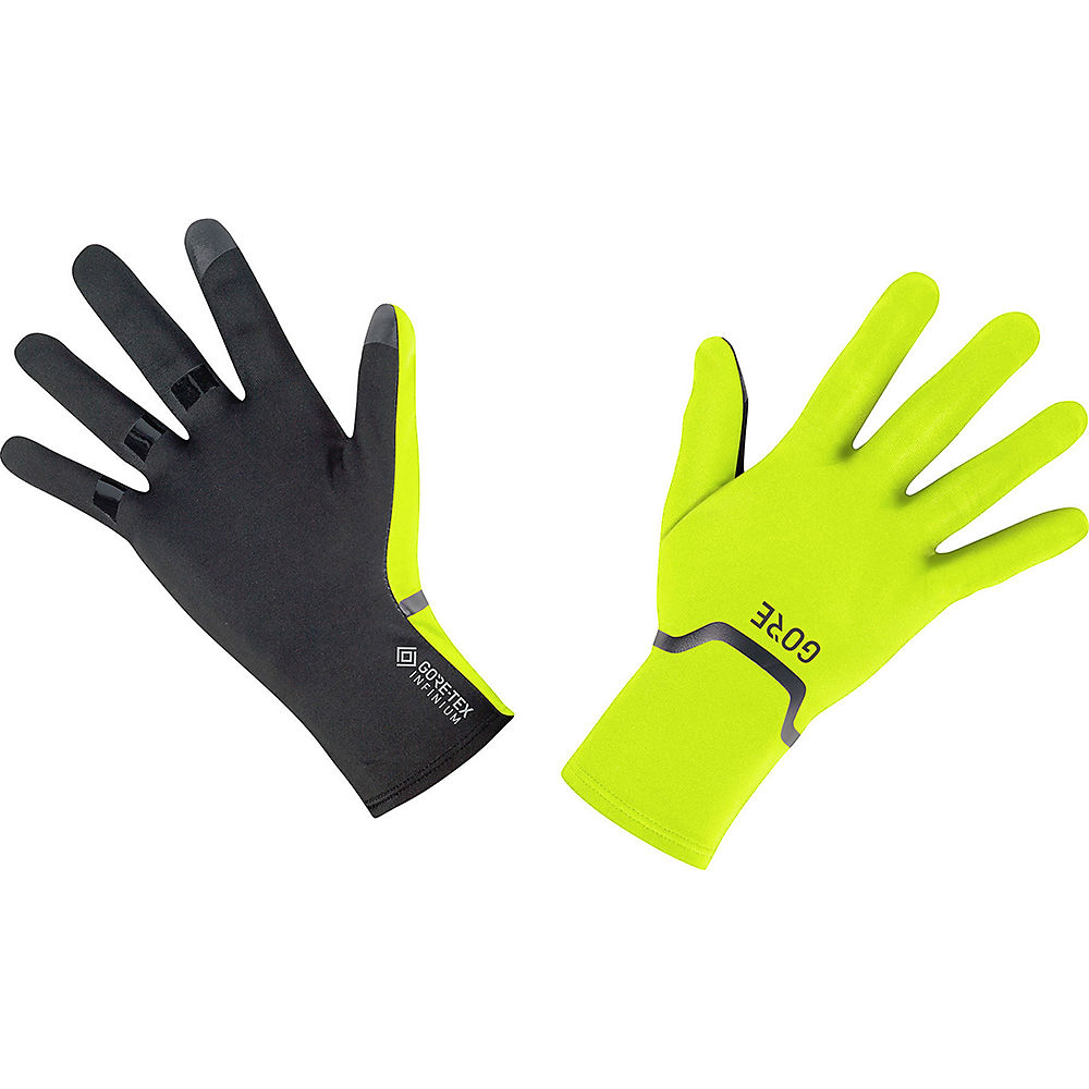 Image of Gore M GORE-TEX INFINIUM Stretch Gloves - Neon Yellow/Noir, Neon Yellow/Noir