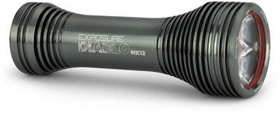Exposure Diablo MK12 Front Bike Light - Gun Metal Black, Gun Metal Black