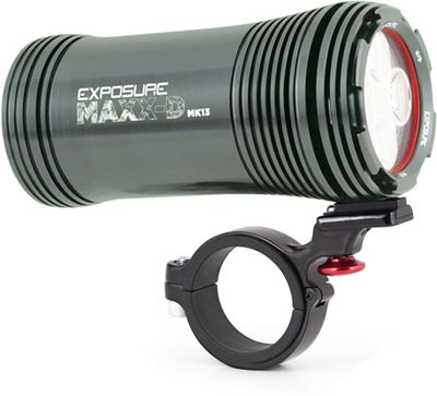 Exposure MaXx D MK13 Front Bike Light - Gun Metal Black, Gun Metal Black