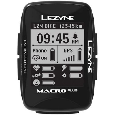 Lezyne Macro Plus GPS Computer Smart Bundle - Noir, Noir