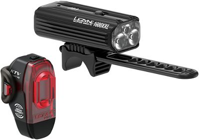 Lezyne Super Drive 1600XXL KTV Pro Smart Set - Noir, Noir