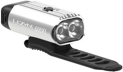 Lezyne Micro Drive 600XL Front Bike Light - Silver, Silver