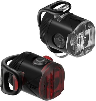Lezyne LED Femto USB Drive Bike Light Set - Black, Black