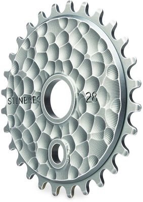 Stolen Lunar BMX Sprocket - Aged Grey - 28t}, Aged Grey