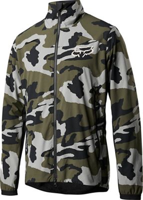 Fox Racing Flexair Pro Fire Alpha Jacket - Green Camo - M}, Green Camo