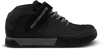 Ride Concepts Youth Wildcat MTB Shoes 2019 - Noir/Charcoal - Kids UK 5, Noir/Charcoal