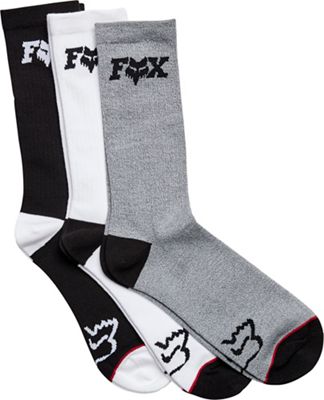 Fox Racing Fheadx Crew Sock 3 Pack - Multi - S/M