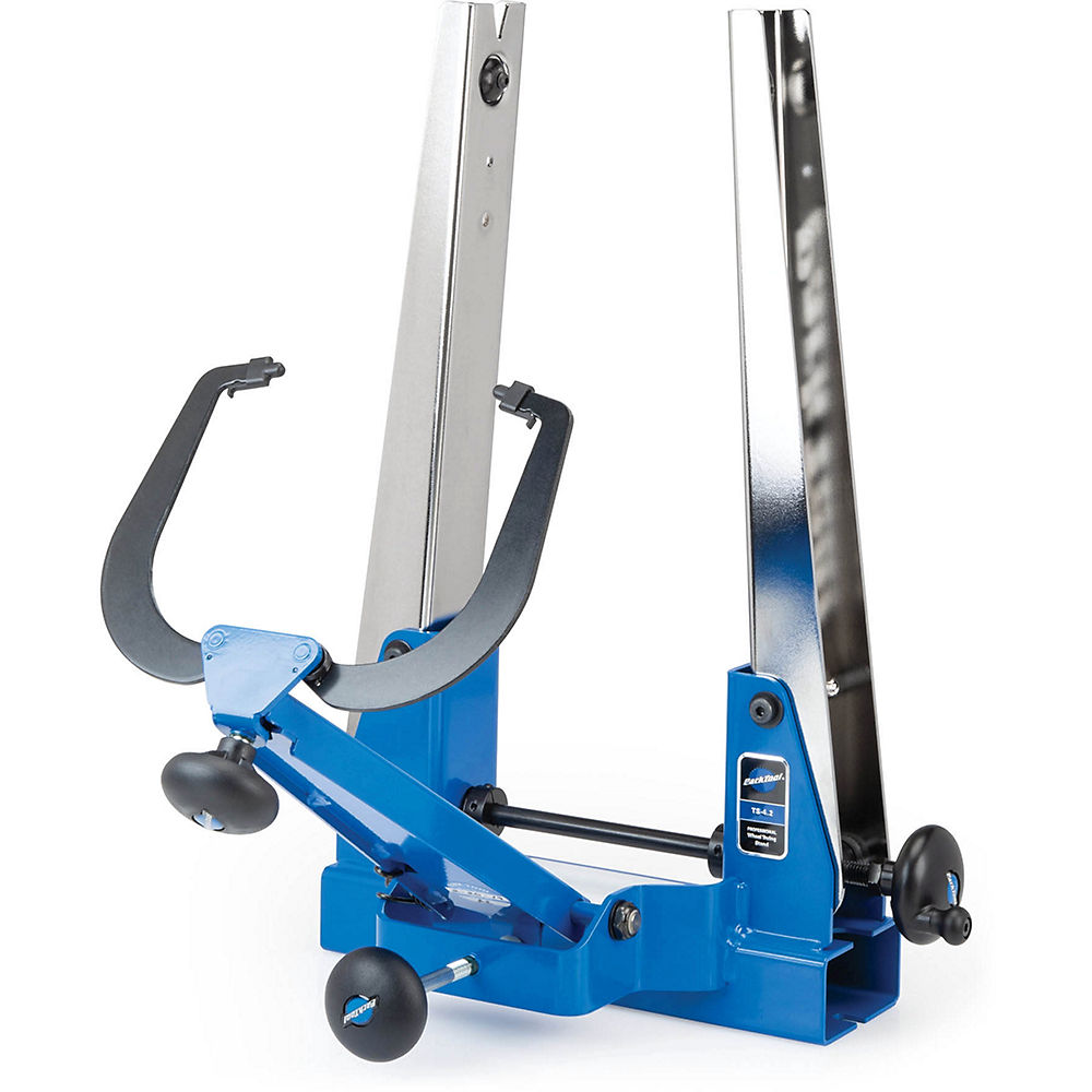 Soporte de alineación de ruedas profesional Park Tool (TS-4.2) - Azul-Plata, Azul-Plata