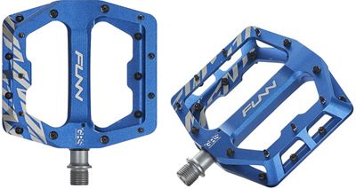 Funn Funndamental Mountain Bike Pedals - Blue, Blue