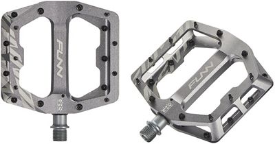 Funn Funndamental Mountain Bike Pedals - Grey, Grey