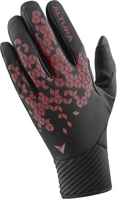 Altura Nightvision Windproof Gloves - Noir/Rouge - XXL