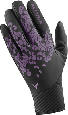 Altura Nightvision Windproof Gloves - Noir/Violet - XXL