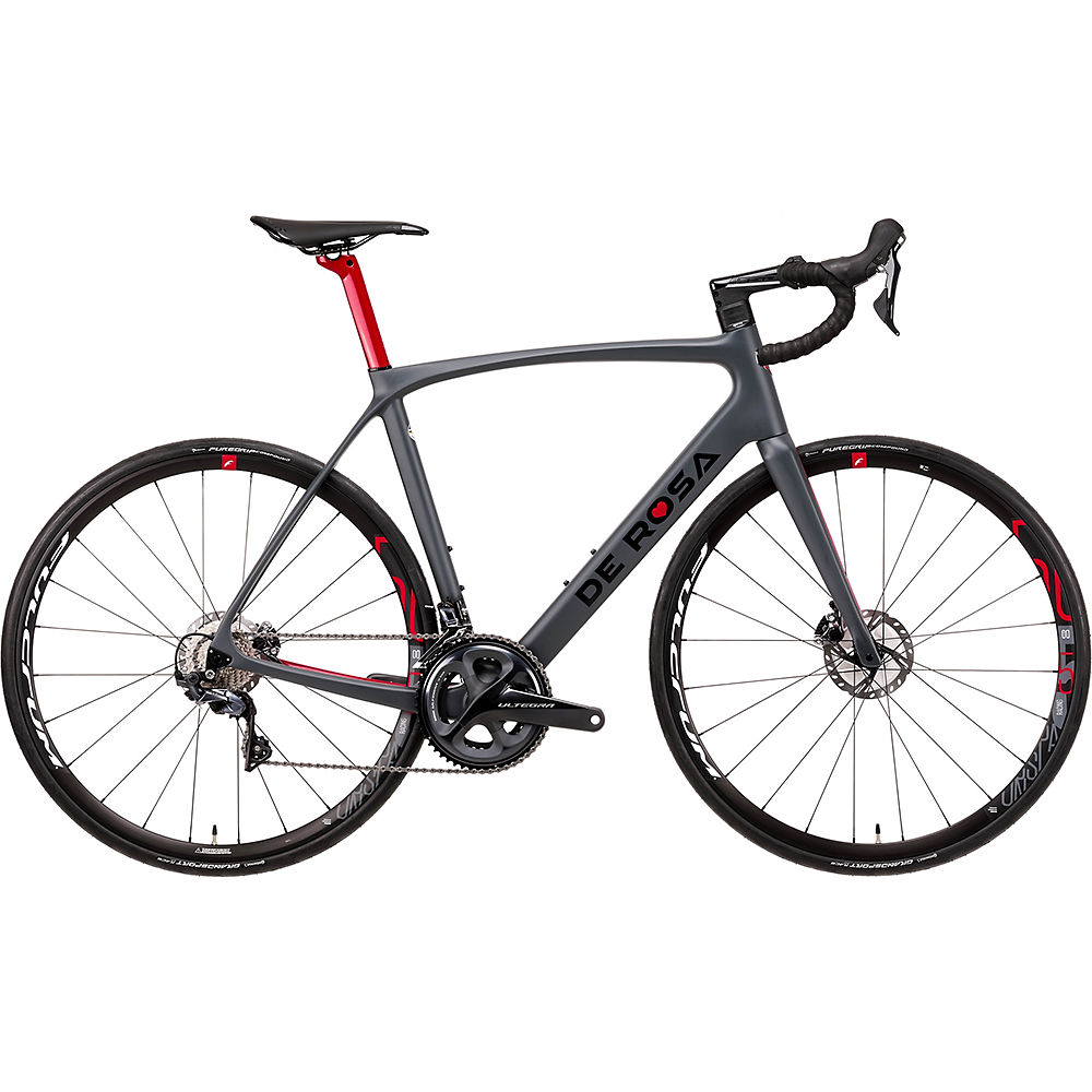 De Rosa Idol Racing 500 Disc (Ultegra) 2020 - Gris - 51.5cm (20), Gris