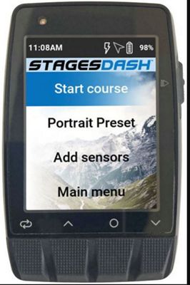 Stages Cycling Dash M50 - Noir, Noir