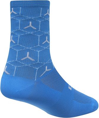 dhb Blok Sock - Delta  - Bleu/Blanc - M/L, Bleu/Blanc